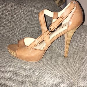Coach strappy heel